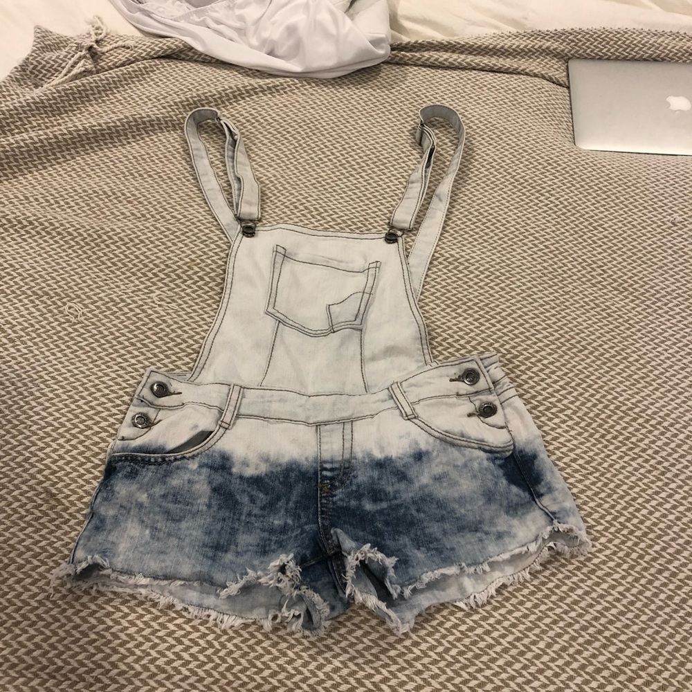 Jean Shorts Overalls